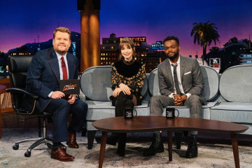 Lily Collins-The Late Late Show with James Corden фото №1332324