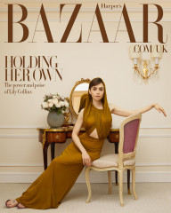 Lily Collins - Harper's Bazaar UK (March 2023) фото №1365534