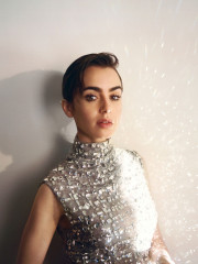 Lily Collins by Olivia Malone for Porter (2022) фото №1360442