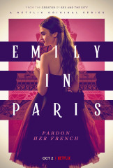 Lily Collins - 'Emily In Paris' Poster | 2020 фото №1272796