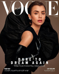 Lily Collins by Thomas Whiteside for Vogue Arabia || November 2020 фото №1281892