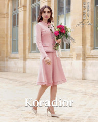 Lily Collins for Koradior Winter Campaign 2024 фото №1406548