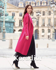 Lily Collins for Koradior Winter Campaign 2024 фото №1406545
