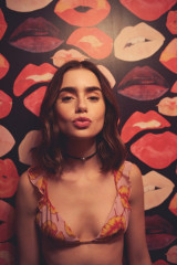Lily Collins - InStyle фото №977194