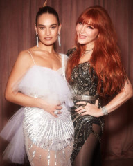Lily James - British Fashion Awards in London 12/05/2022 фото №1396190