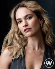 Lily James by Jeff Vespa for TheWrap at TIFF 09/10/2022 фото №1350997