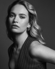 Lily James by Sebastian Kim for Vanity Fair at TIFF 09/10/2022 фото №1351002