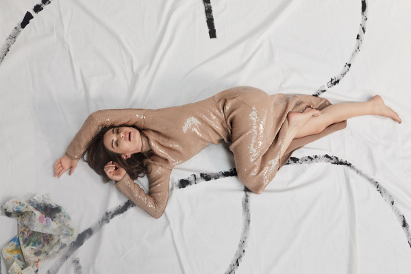 Lily James by Agata Pospieszynska for Harper's Bazaar UK // 2020 фото №1277081