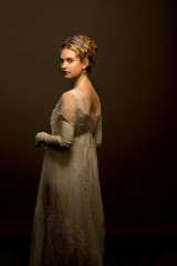 Lily James - War and Peace (2016) Promoshoot фото №1380911