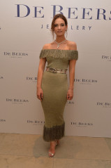 Lily James at De Beers Opening – Harrods in London, UK фото №973314