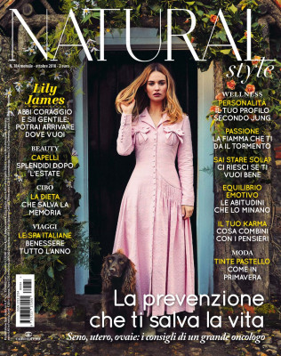 Lily James – Natural Style Magazine October 2018 фото №1107169