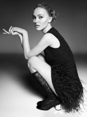 Lily-Rose Melody Depp for Harper's Bazaar, February 2025 фото №1413140