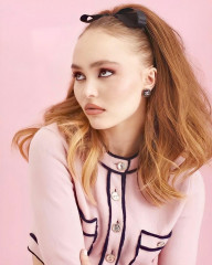 Lily Rose Depp by Thin White Duke for ELLE Russia || April 2021 фото №1292840