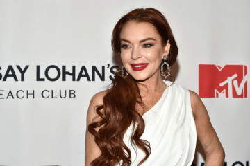 Lindsay Lohan – MTV’s “Lindsay Lohan’s Beach Club” Premiere Party in NYC 01/07/2 фото №1133815