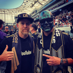 Linkin Park - Dave Farrell at LAFC in Los Angeles 04/21/2019 фото №1229599