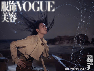 Liu Wen for Vogue China April 2025 by Sean+Seng фото №1418586