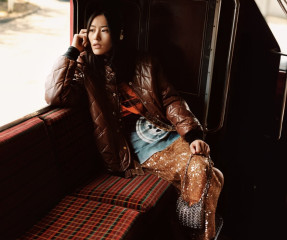 Liu Wen for Rabanne F/W 2024 Campaign фото №1406663