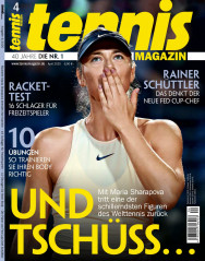 MARIA SHARAPOVA in Tennis Magazine, April 2020 фото №1252730