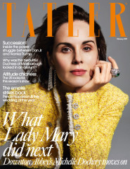 MICHELLE DOCKERY im Tatler Magazine, UK February 2020 фото №1241530