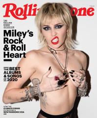 Miley Cyrus by Brad Elterman for 'Rolling Stone' // January 2021 фото №1284863