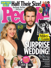 Miley Cyrus and Liam Hemsworth – People USA 01/14/2019 фото №1132203