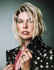 Milla Jovovich – for Flaunt Magazine, February 2025 фото №1413070