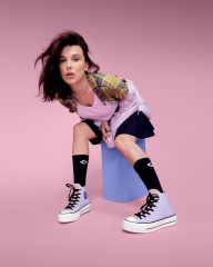 Millie Bobby Brown by Zamar Velez for Brown x Converse (2021) фото №1320971