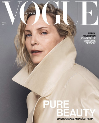 Nadja Auermann for VOGUE Germ фото №1418271