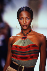 Naomi Campbell Ralph Lauren Spring/Summer 1997 fashion show. October 30, 1996 in фото №1416286