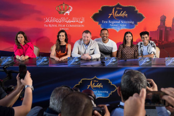 Naomi Scott - "Aladdin" Press Conference in Jordan || 2019 фото №1213727