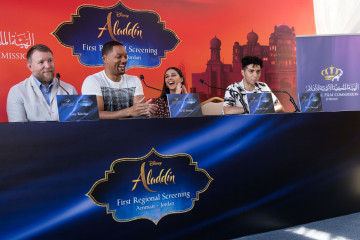 Naomi Scott - "Aladdin" Press Conference in Jordan || 2019 фото №1213726