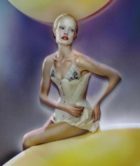 Natalia Vodianova ~ Ulyana Sergeenko Haute Couture SS2025 by Elizaveta Porodina фото №1413176