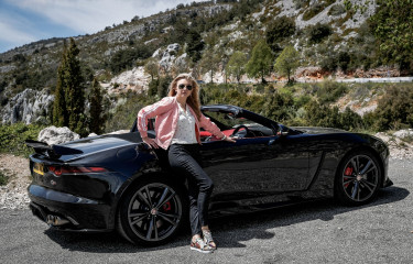 Natalie Dormer - Jaguar Drive Nice To Monaco With David Gandy - Day 2 05/10/2019 фото №1177207