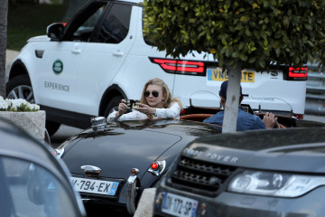 Natalie Dormer - Jaguar Drive Nice To Monaco With David Gandy - Day 2 05/10/2019 фото №1177205