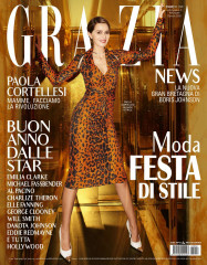 PAOLA CORTELLESI in Grazia Magazine, Italy December 2019 фото №1240599