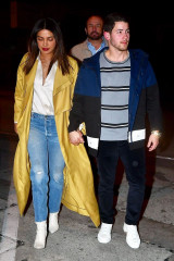 Priyanka Chopra and Nick Jonas – Craig’s Restaurant in West Hollywood 01/23/2019 фото №1136239