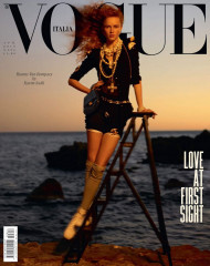 Rianne van Rompaey – Vogue Italia April 2019 фото №1160719