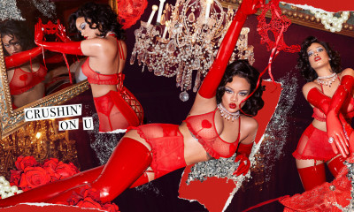 Rihanna by Dennis Leupold for Savage X Fenty 'Valentine's Day Collection' (2021) фото №1287366