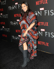 Rosario Dawson – ‘Iron Fist’ TV Series Premiere in NYC  фото №947855