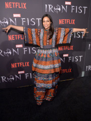 Rosario Dawson – ‘Iron Fist’ TV Series Premiere in NYC  фото №947856
