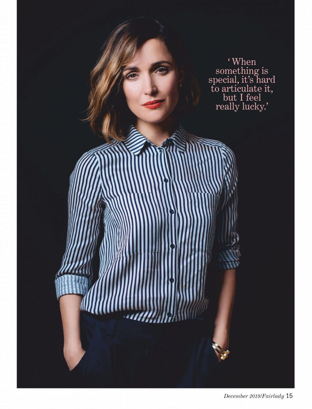 Роуз Бирн - Rose Byrne фото №1234380 - ROSE BYRNE in Fairlady Magazine