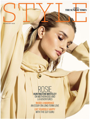 ROSIE HUNTINGTON-WHITELEY in The Sunday Times Style Magazine, January 2020 фото №1243040