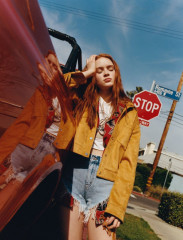 Sadie Sink – New SS19 Campaign for Pull&Bear фото №1158817