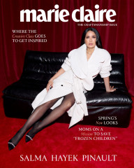 Salma Hayek – for Marie Claire Craftmanship Issue, March 2025 фото №1413954