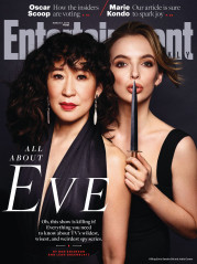 Sandra Oh & Jodie Comer – Entertainment Weekly Magazine March 2019 Issue фото №1146741