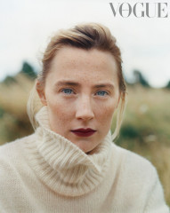 Saoirse Ronan by Ben Willer for Vogue UK (2021) фото №1315425