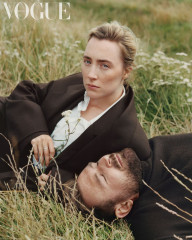 Saoirse Ronan by Ben Willer for Vogue UK (2021) фото №1315424