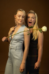 SAOIRSE RONAN and FLORENCE PUGH for LA Times, October 2019 фото №1230243