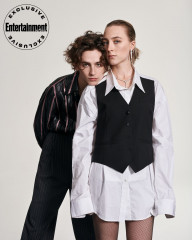 Saoirse Ronan and Timothée Chalamet – Entertainment Weekly Magazine 10/23/2019 фото №1227528