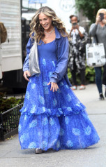 Sarah Jessica Parker - 'And Just Like That' Set n New York 10/22/2021 фото №1320913